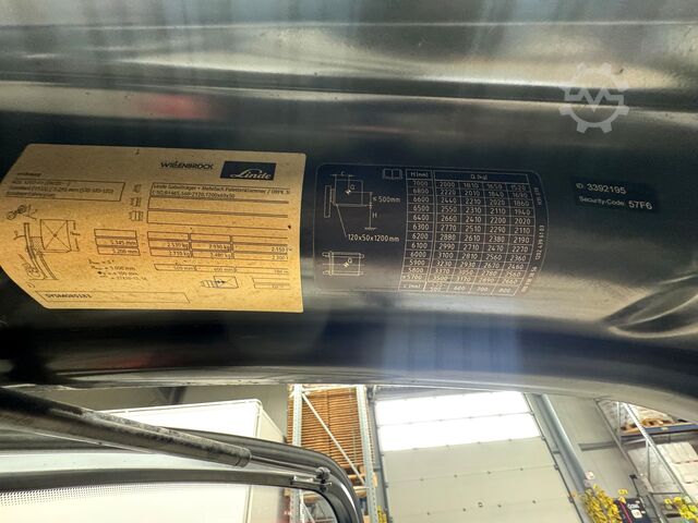 2021 UVV 09/2027 17.634 sati Linde H35T