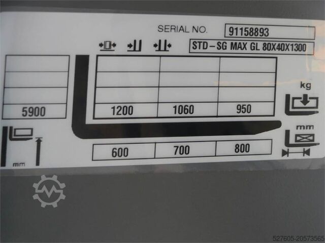 Reach truck Jungheinrich ETV 112 590 DZ