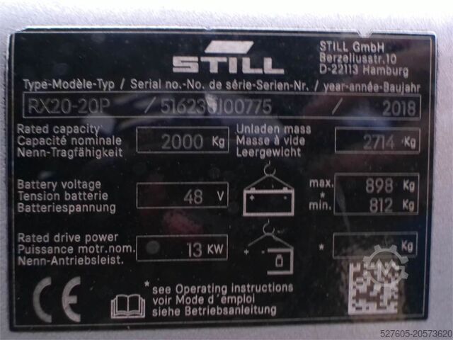 Gabelstapler Still RX20-20P