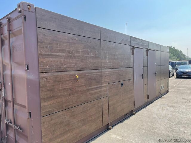 Conteneur de bureau 8 m Bürocontainer mit Austattung