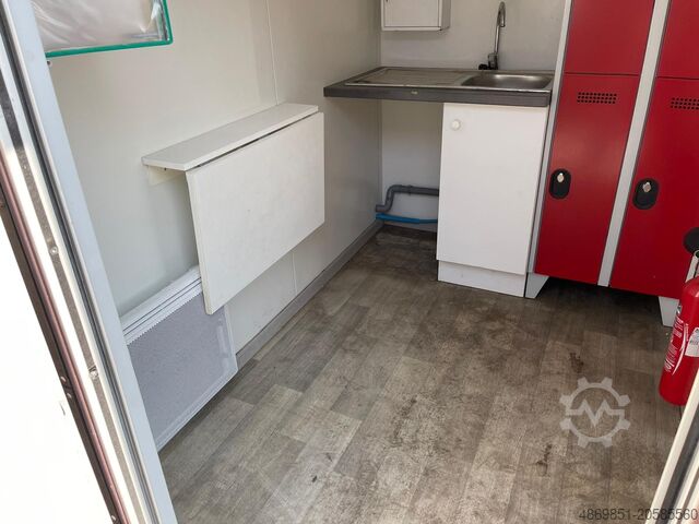 Conteneur de bureau 8 m Bürocontainer mit Austattung