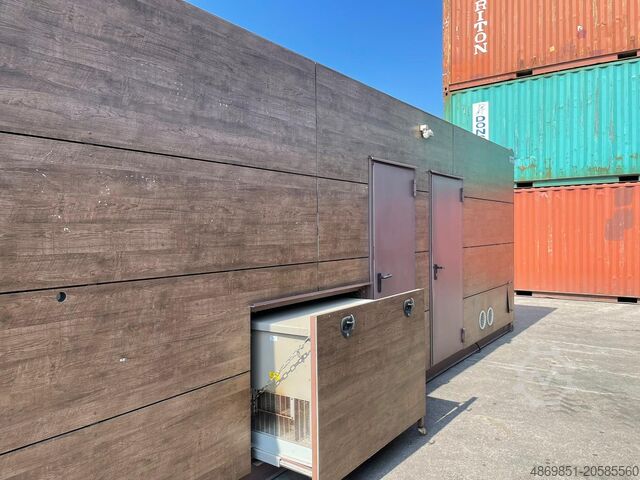 Conteneur de bureau 8 m Bürocontainer mit Austattung