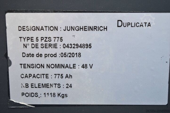 Wózek niskiego podnoszenia Jungheinrich ETV 216