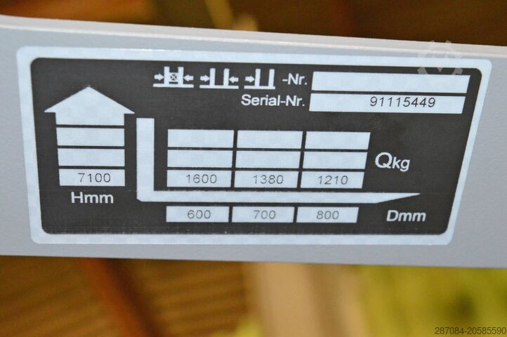 Wózek niskiego podnoszenia Jungheinrich ETV 216