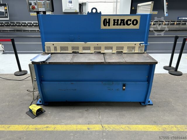 Cutting bench, cutting shear 1500x3mm Hydraulic HACO 1503, 3050x6mm