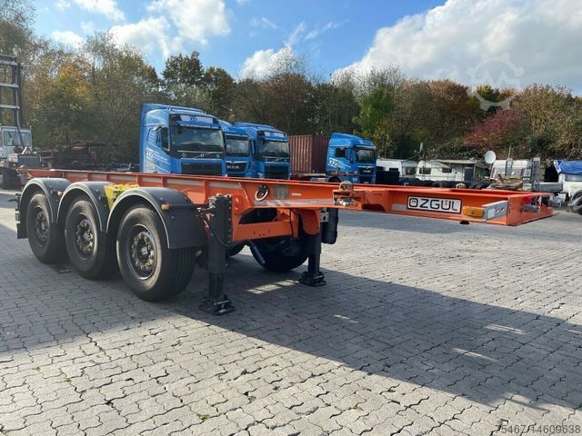 Auflieger-Wechselfahrgestell  OZGUL TRAILER 20 Fuß 3 Achser