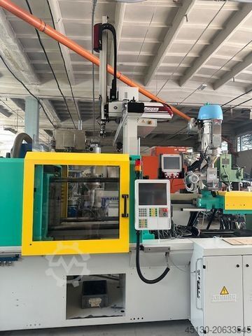 Formsprutningsmaskin Arburg 470S 1000-290 / Produktionslinie