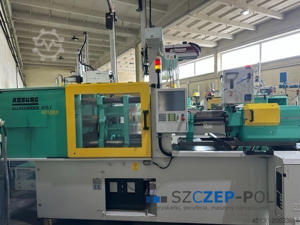 Fröccsöntőgép Arburg 470C 1500-400