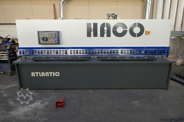 हाइड्रोलिक गिलोटिन कतरनी HACO ATS 3206