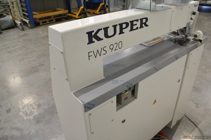 Máquina de empalme de chapa Kuper FWS 920