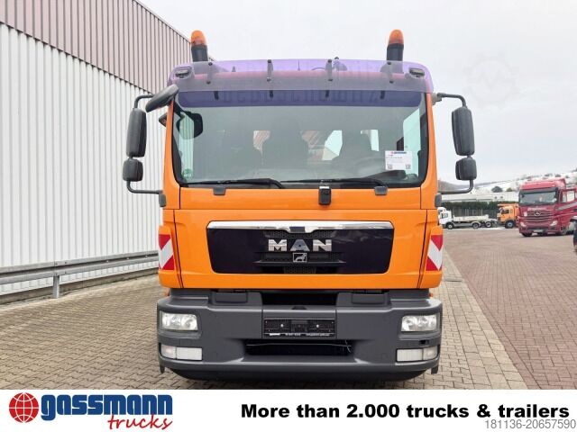 Camión volquete MAN TGM 18.290 4X2 BB mit Kran Atlas AK 92.2-A2, Funk