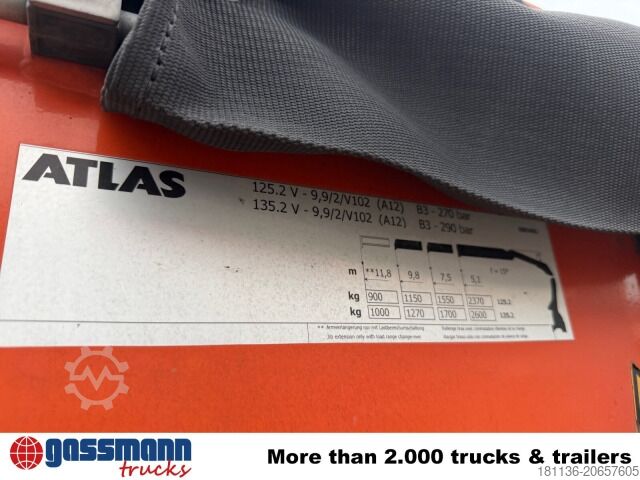 Camión volquete MAN TGS 18.400 4x2 BL, Intarder, Heckkran Terex