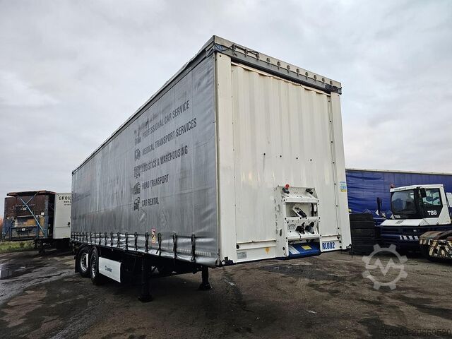  KRONE SZ| 2 AXLE CITY TRAILER | STEERING AXLE. BPW DI...