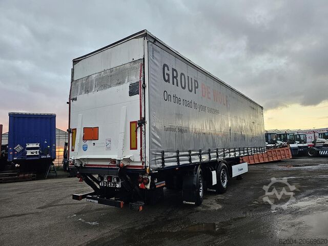  KRONE SZ| 2 AXLE CITY TRAILER | STEERING AXLE. BPW DI...