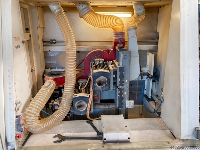 Doppelseitige Kantenanleimmaschine IMA+BARGSTEDT+SAG COMBIMA/CONCEPT/II/500/B/R3