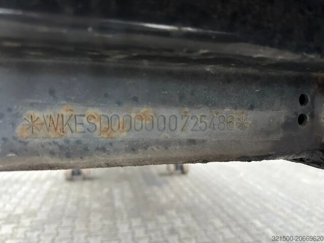 Schiebeplanen Krone Schuifzeil -Dak Met Borden / BPW-Assen / Apk 07...