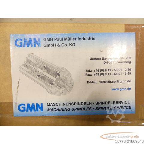 Komponenta GMN HF-Spindel HSP150DH 381 12 kW 350Hz 7000rpm 400V SN: 378199 --