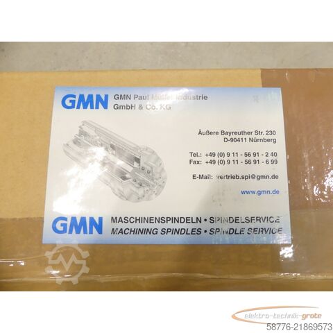 Komponenta GMN HSP150DH 381 12 kW 350Hz 7000rpm 400V - HF-Spindel Mapal --