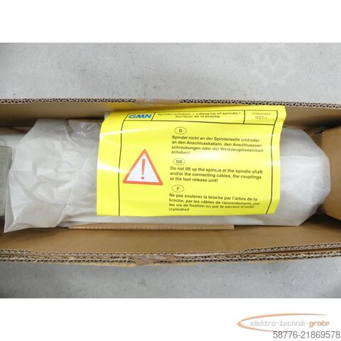 Componenta GMN TSE 60 du X 315 1,8kW 6000rpm m. Georgii Kobold KOD 526/XF/W/S215/X ungebr.