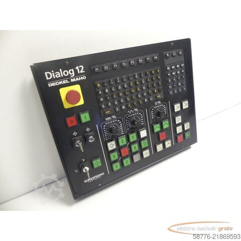 Komponent Grundig Dialog 12 Deckel Maho Bedienfeld / Tastatur für FP4-60