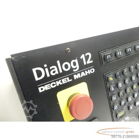 Komponent Grundig Dialog 12 Deckel Maho Bedienfeld / Tastatur für FP4-60