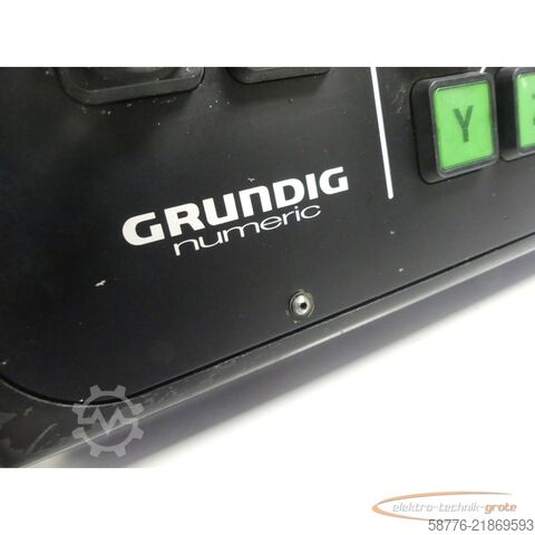 Komponent Grundig Dialog 12 Deckel Maho Bedienfeld / Tastatur für FP4-60