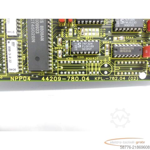 Componente Grundig NPP04 44209-780.04 / KPL.-782.04 (02) Platine SN: 9507