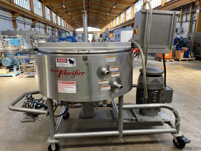 378 Liter vertikales Rührwerk aus Edelstahl / Liquifier. BREDDO LORWW