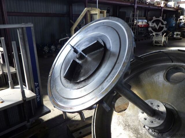 Dissolver 45 kW par Drais modèle RN 3-45 AS VAC pour fonctionnement sous vide avec cuve de mélange 2 DRAIS RN 3-45 AS VAC