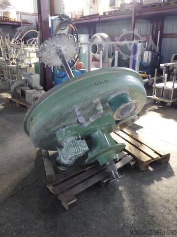 Dissolver 45 kW par Drais modèle RN 3-45 AS VAC pour fonctionnement sous vide avec cuve de mélange 2 DRAIS RN 3-45 AS VAC