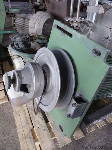 Dissolver 45 kW par Drais modèle RN 3-45 AS VAC pour fonctionnement sous vide avec cuve de mélange 2 DRAIS RN 3-45 AS VAC