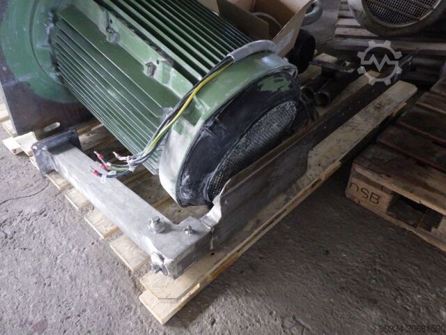 Dissolver 45 kW par Drais modèle RN 3-45 AS VAC pour fonctionnement sous vide avec cuve de mélange 2 DRAIS RN 3-45 AS VAC