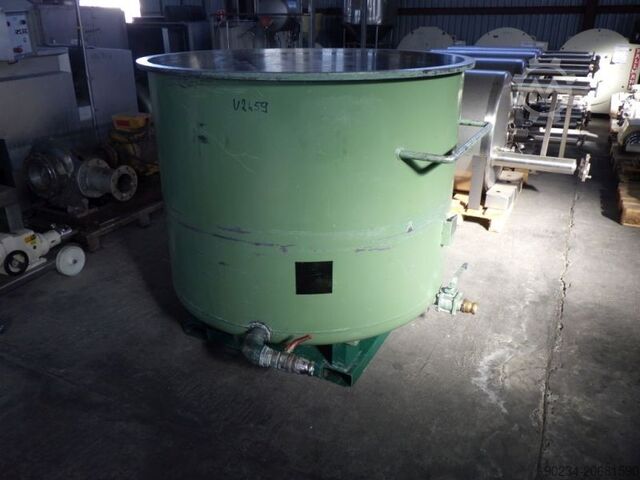 Dissolver 45 kW par Drais modèle RN 3-45 AS VAC pour fonctionnement sous vide avec cuve de mélange 2 DRAIS RN 3-45 AS VAC