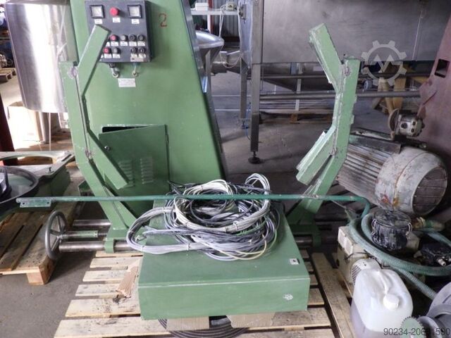 Dissolver 45 kW par Drais modèle RN 3-45 AS VAC pour fonctionnement sous vide avec cuve de mélange 2 DRAIS RN 3-45 AS VAC