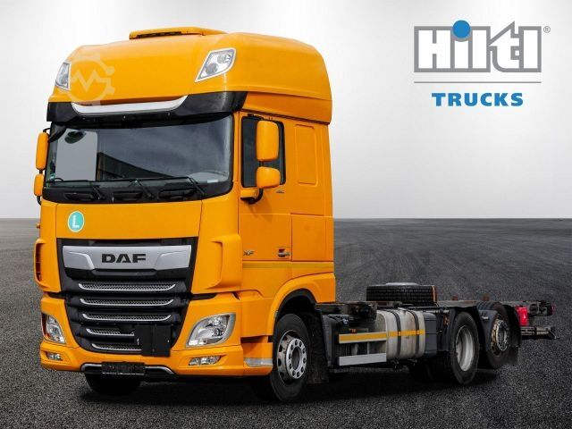 Nákladné vozidlo s výmennou nadstavbou DAF XF 480 FAR SSC BDF C745 1.020 + 2x TANK + LBW ZV