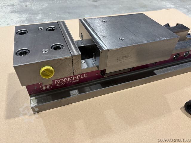 Torno de máquina prensilla de precisión Roemheld Hilma EL 160 CNC