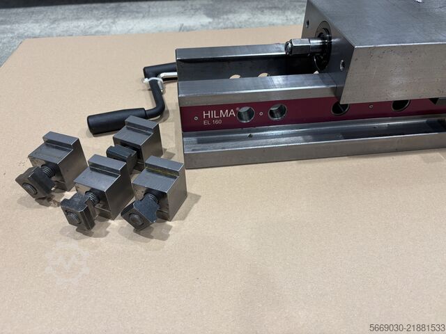 Torno de máquina prensilla de precisión Roemheld Hilma EL 160 CNC