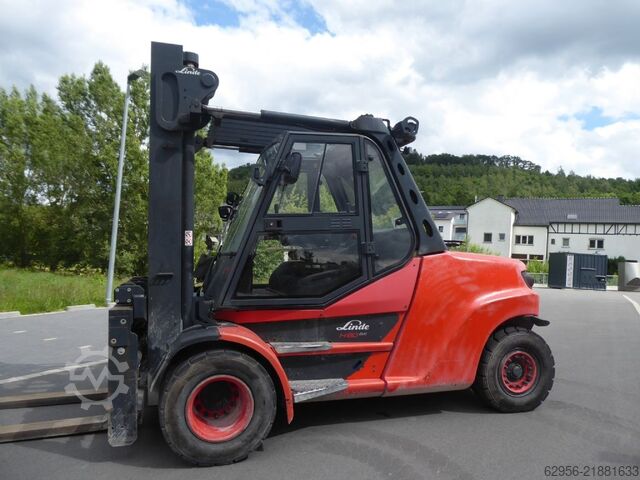 Chariot élévateur à fourche diesel Linde H80D-03/1100