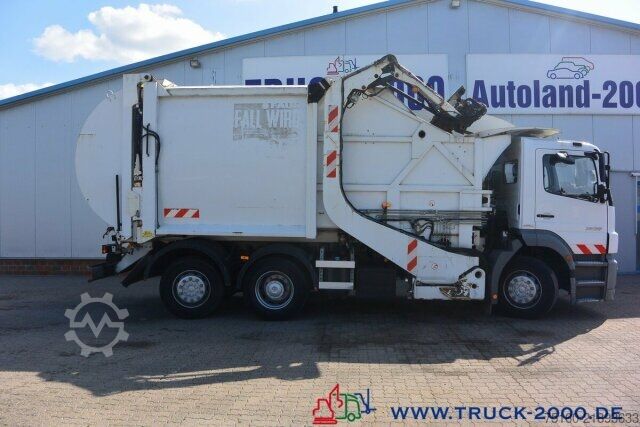 Vuilniswagen Mercedes-Benz Axor 2529 Faun Überkopf Frontlader 25 m³ 1.Hand
