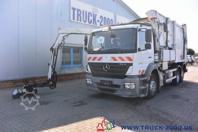 Vuilniswagen Mercedes-Benz Axor 2529 Faun Überkopf Frontlader 25 m³ 1.Hand