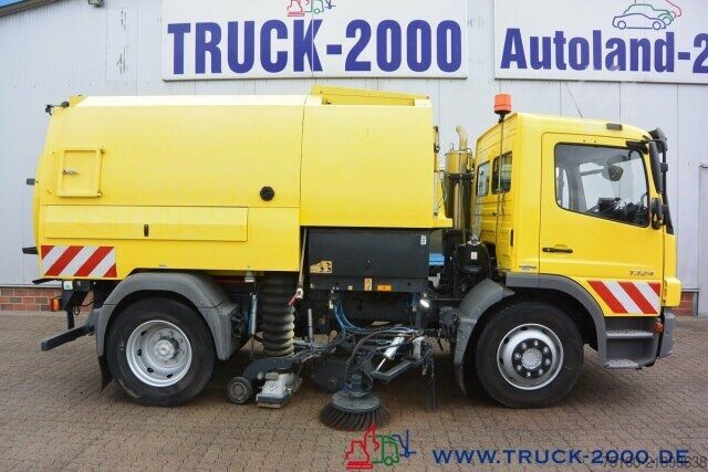 Veegmachine Mercedes-Benz Atego 1524 Bucher Johnston VS650 Deutsches Gerät