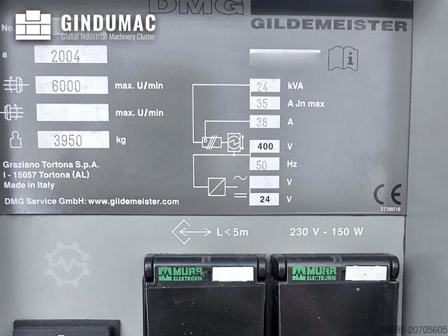 Tornos horizontales DMG Gildemeister CTX 310