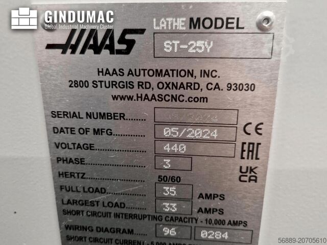 Machine de tournage horizontale HAAS ST-25Y