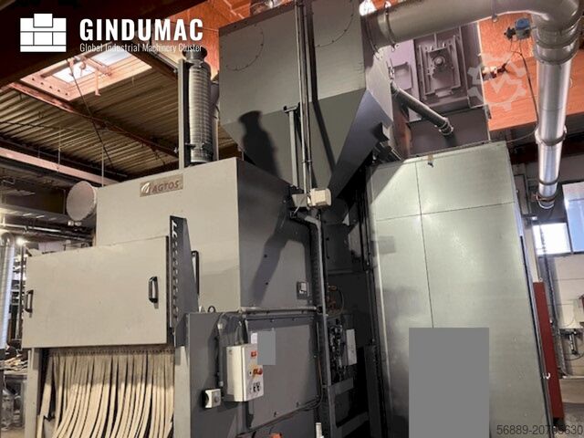 Stroj na odstraňovanie otrepov AGTOS blasting system