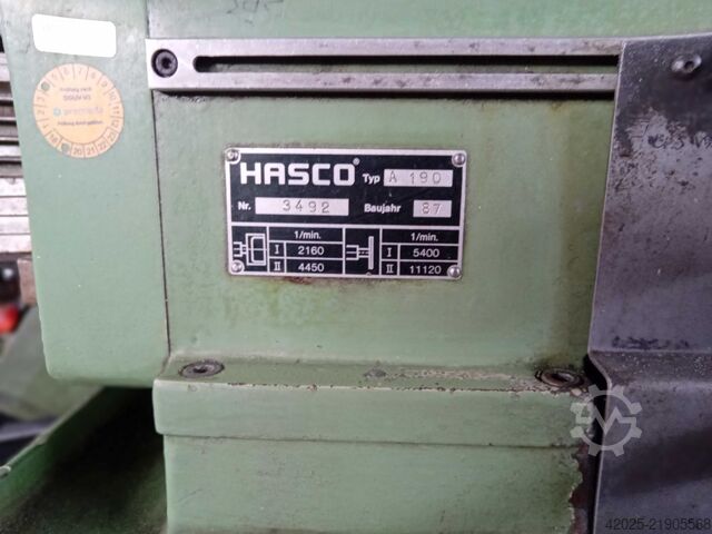 Rezalni brusilnik HASCO A 190