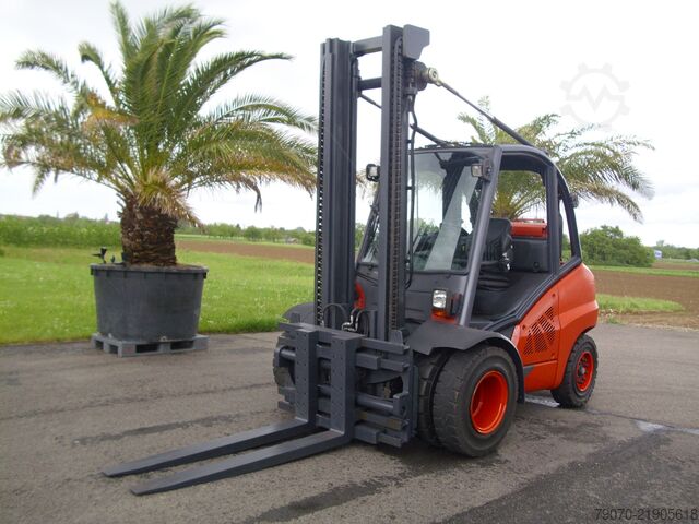Empilhador Linde H50T-01-X394 - TELE -ZVG/SS - KABINE/HZG