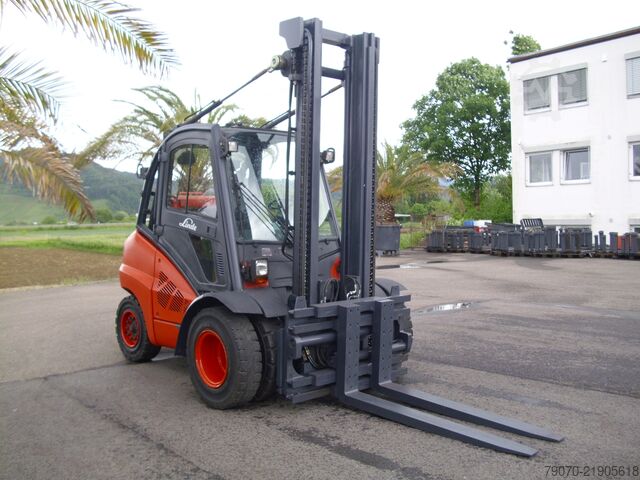 Empilhador Linde H50T-01-X394 - TELE -ZVG/SS - KABINE/HZG