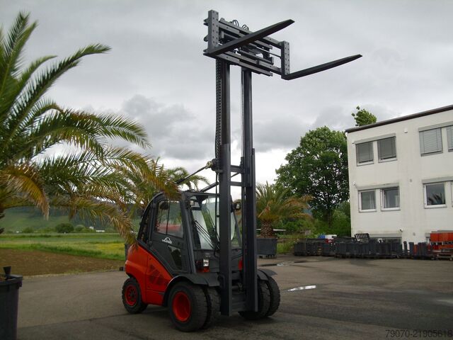 Empilhador Linde H50T-01-X394 - TELE -ZVG/SS - KABINE/HZG