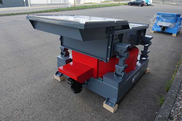 Mașină de cernut | mașină de cernut cu vibrații S&F GmbH - Siebmaschinen u Fördertechnik ASM-200