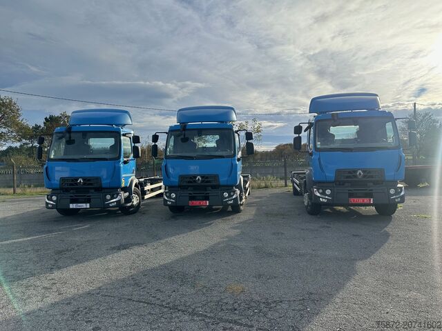 Kofferfahrzeug Renault D 14.280 DTI EURO 6 BDF JOST SUSP INTEG